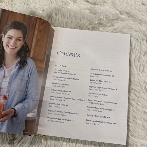 Bible & Breakfast 31 Mornings With Jesus by Asheritah Ciuciu Cookbook devotional - Picture 2 of 10